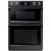 Samsung NQ70M7770DG 30 in. Electric Steam Cook, Flex Duo Wall Oven Speed Cook Built-In Microwave in Fingerprint Resistant Black Stainless